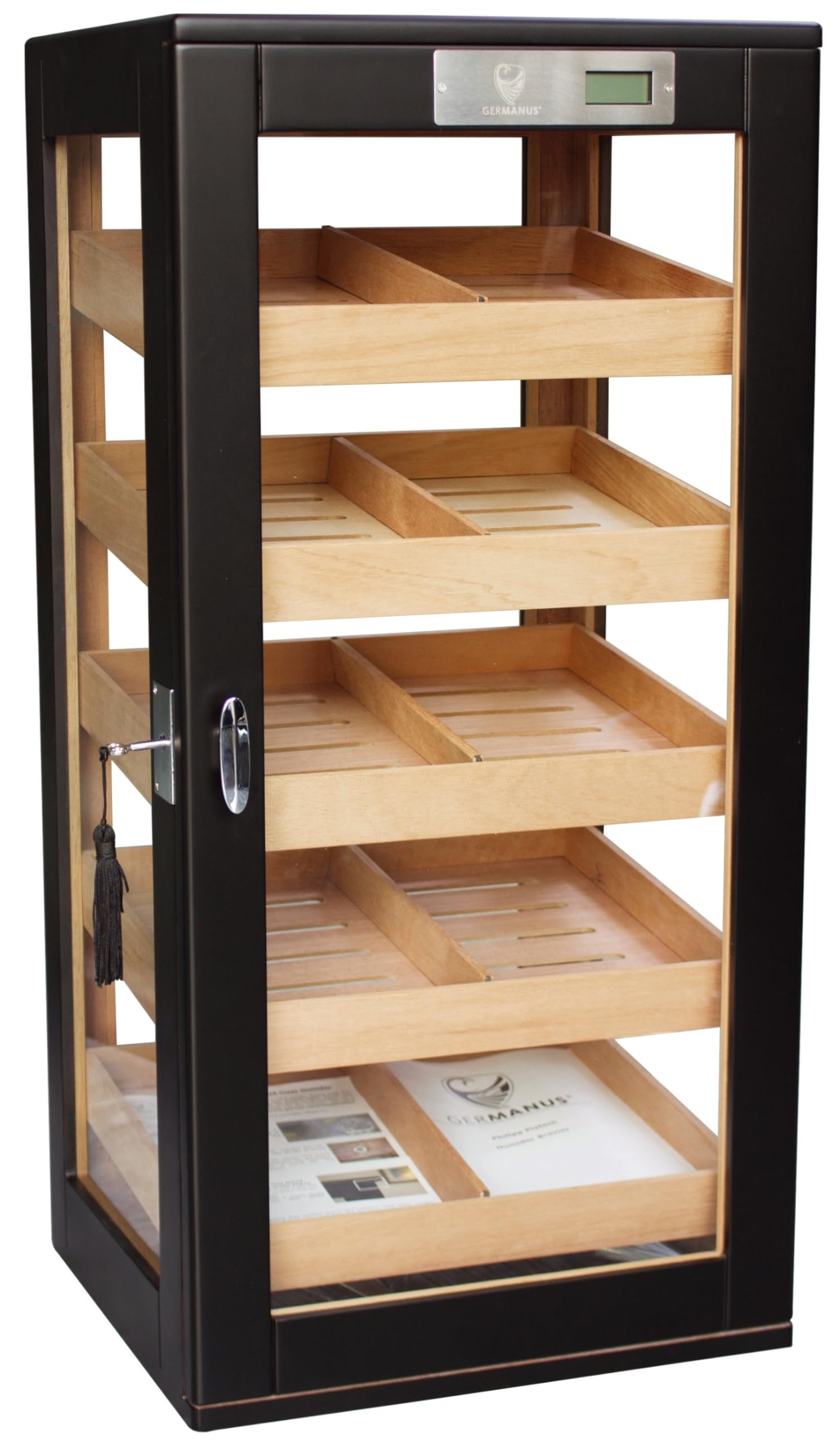 GERMANUS Humidor armadietto 33 Nero