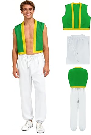 Men Costume Adult Super Cosplay Vest and Pants Halloween Costume
