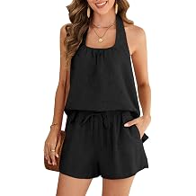 100% Linen Sets for Women 2 Piece Lounge Outfits Set