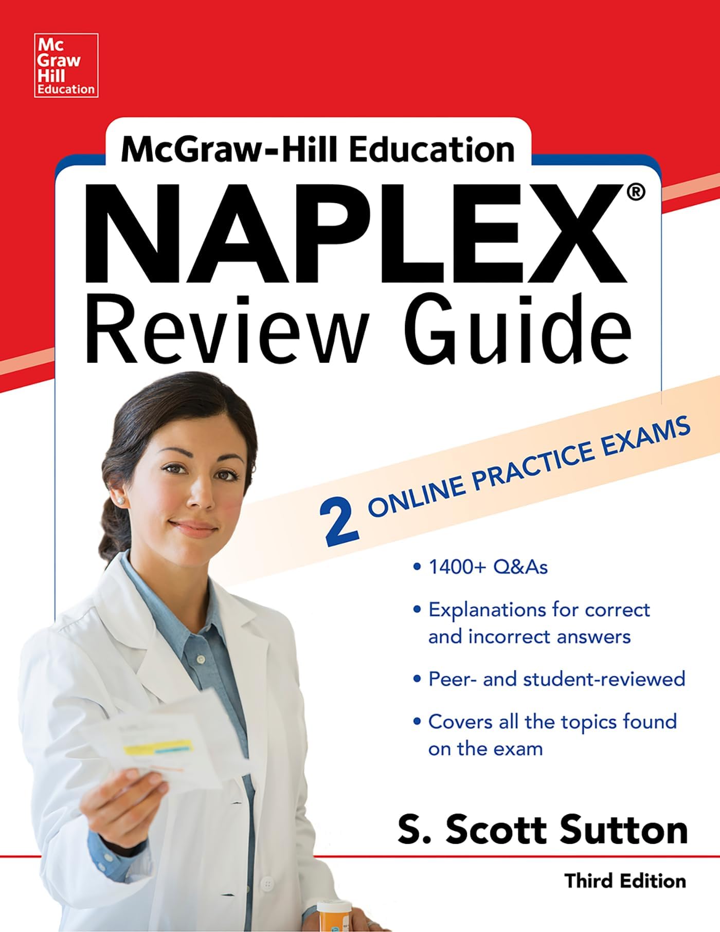 Mcgraw-Hill Education Naplex Review, Third Edition (Mcgraw Hill's Naplex Review Guide) 3rd Edition
