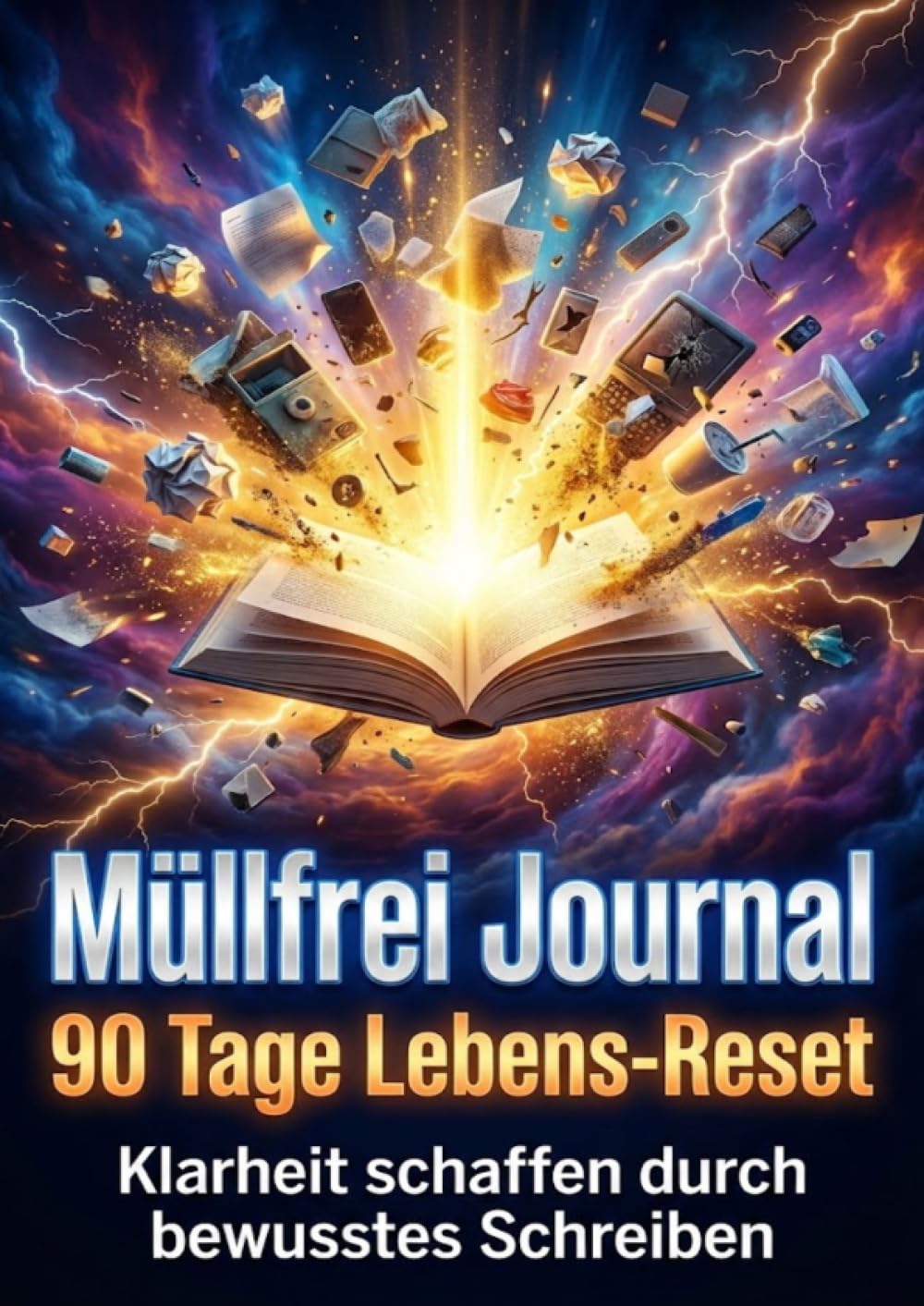 Müllfrei Journal: 90 Tage Lebens-Reset: Klarheit schaffen durch bewusstes Schreiben