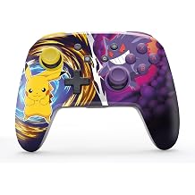 Verbesserter kabelloser Controller von PowerA f r Nintendo Switch - Pikachu vs. Gengar Nintendo Switch OLED-Modell Nintendo Switch Lite Gamepad Spiele-Controller Bluetooth-Controller