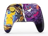 Vista 1 de PowerA Enhanced Wireless Controller for Nintendo Switch - Pikachu vs. Gengar, Nintendo Switch - OLED Model, Nintendo Switch Lite, Gamepad, game
