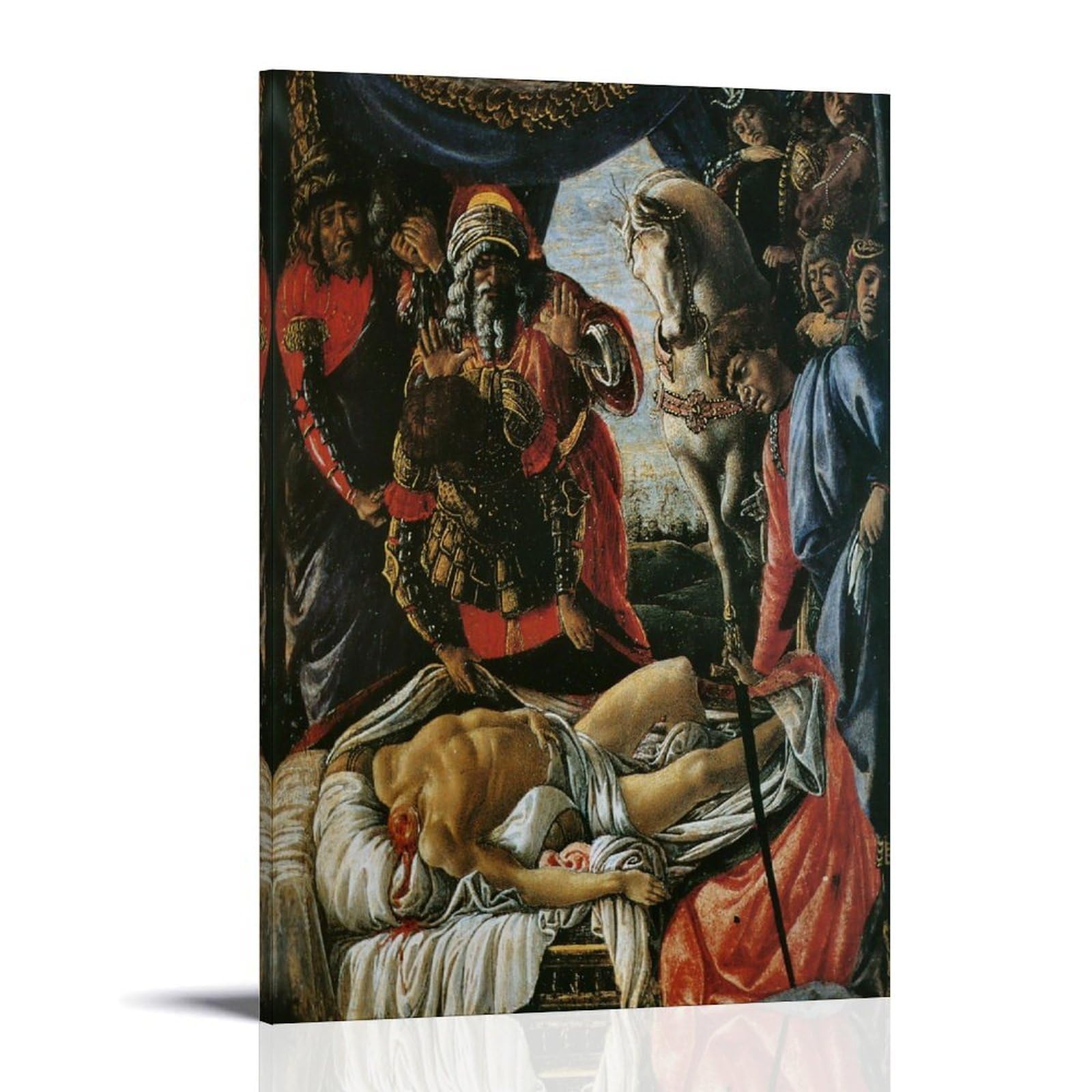 Generisch Sandro Botticelli's Oil Painting Canvas Print Poster Lienzo Póster Impresión artística 20 x 30 Pulgadas
