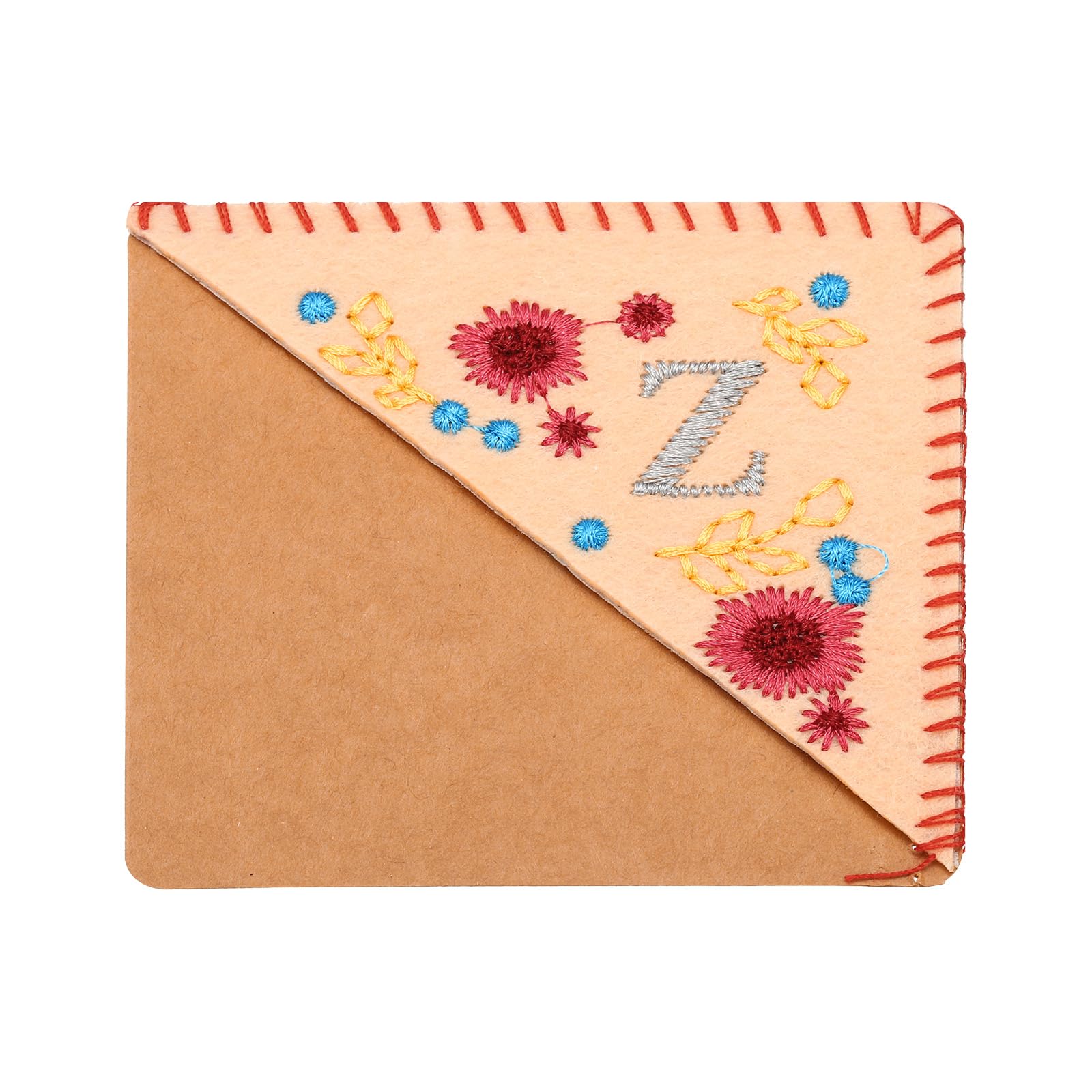 PATIKIL Personalized Embroidered Corner Bookmark