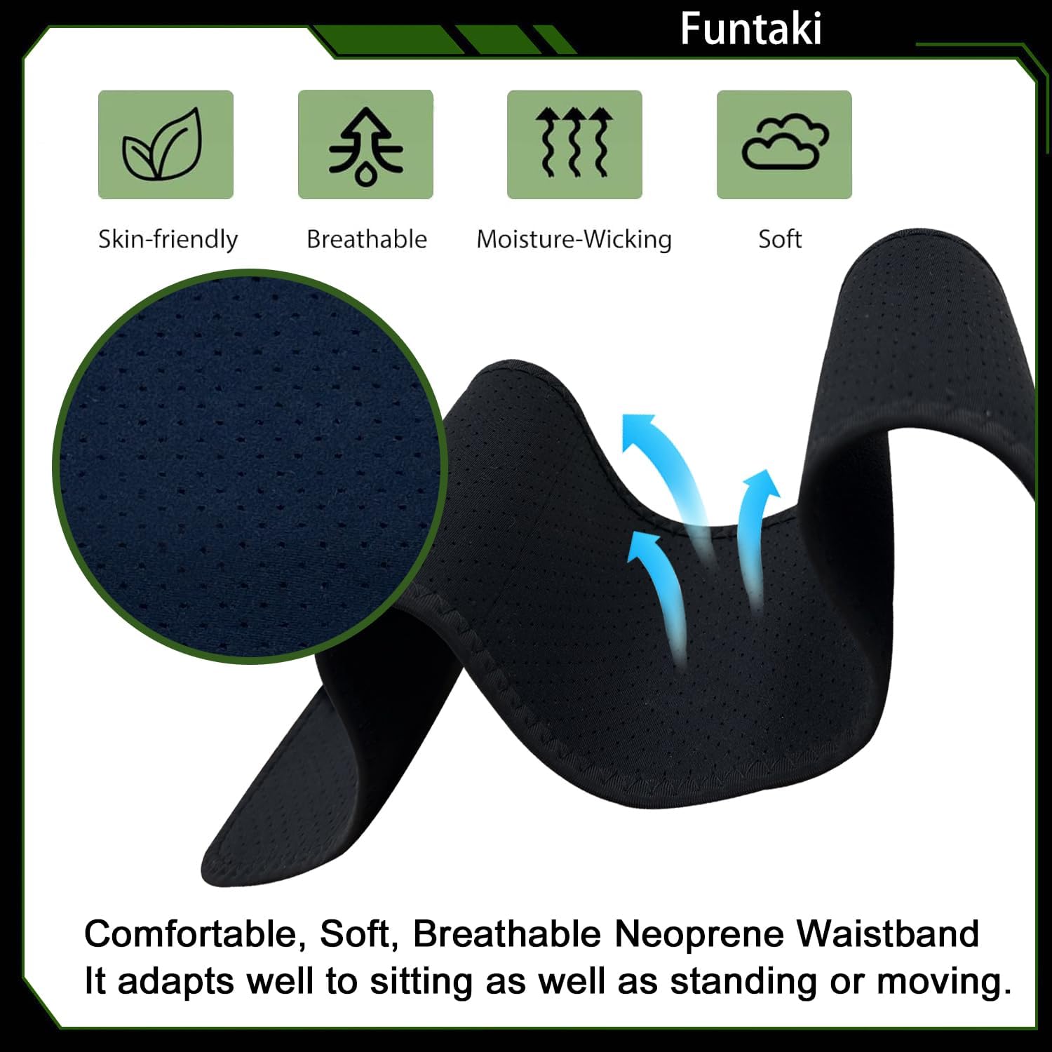 3-in-1 Holster – Comfortable, Breathable Neoprene Waistband, Fits Glock, Smith & Wesson, Taurus, Ruger, and More, Ideal for Most Pistols and Revolvers - for Men and Women - Image 3