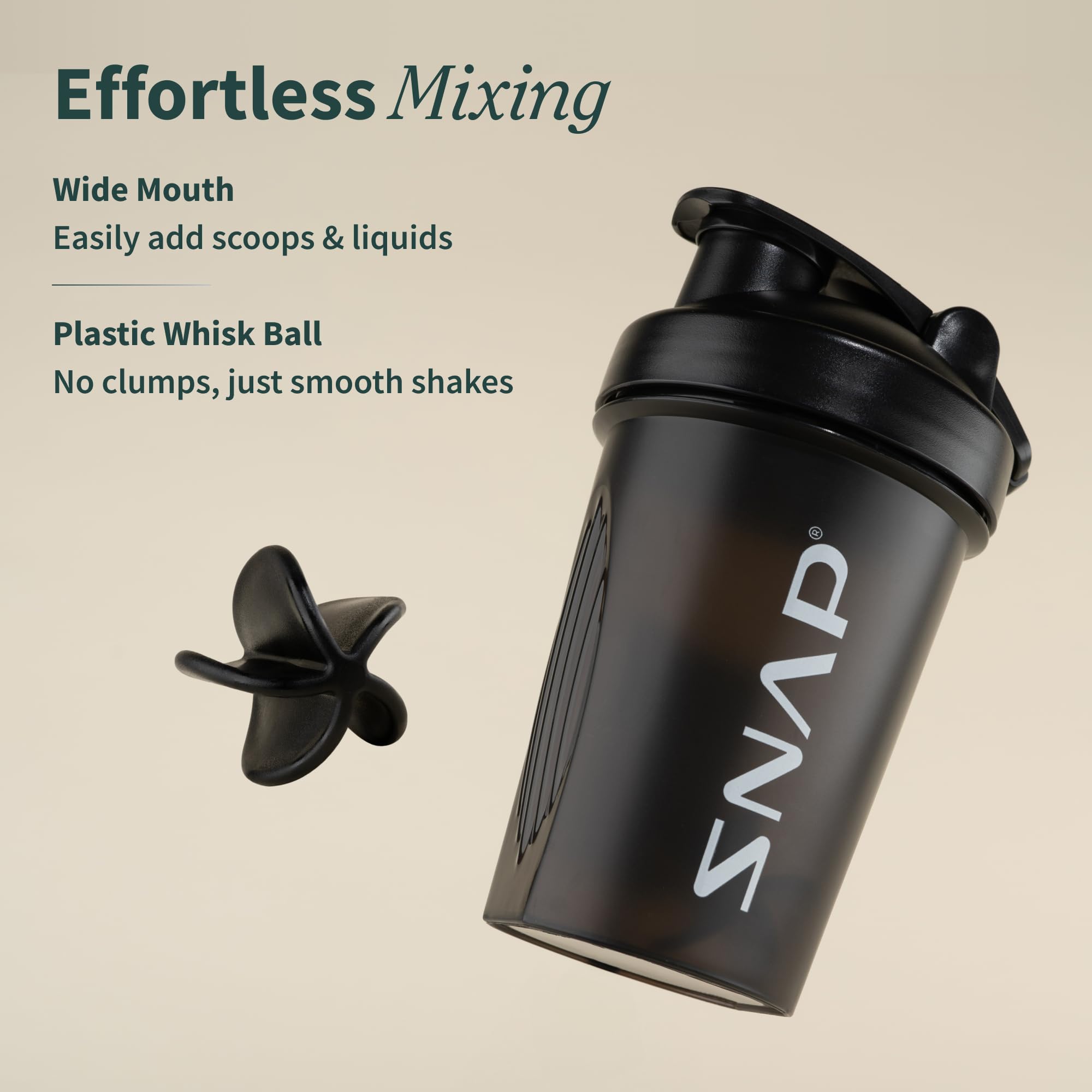 Snap Supplements Shaker Bottle 400ml — Amazon image 3