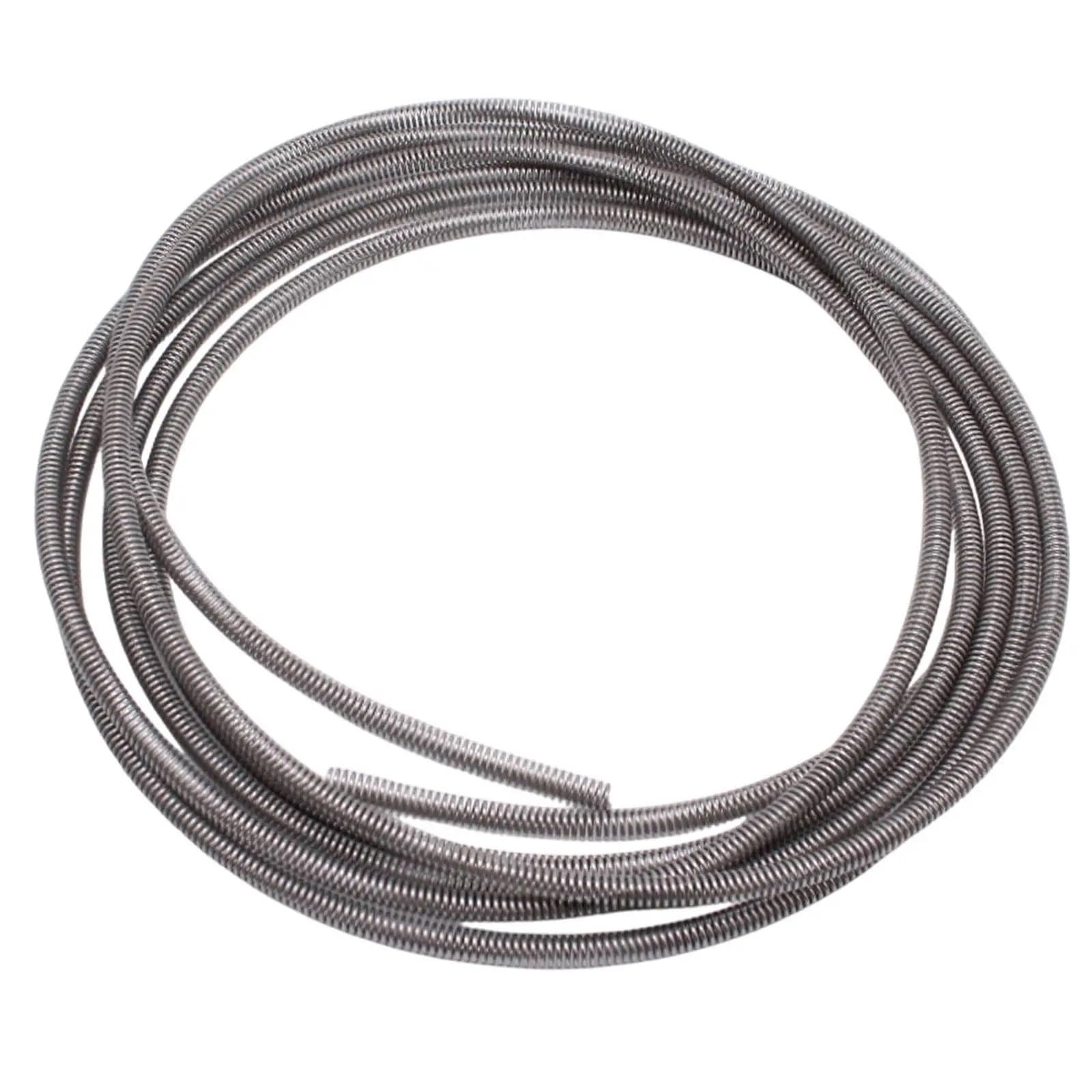 Brake Line Guard Stainless Steel High Performance Convenient 16ft Wear Resistant Parts Accessories for 3/8 Outer.D. Tube Brake Lines Kit