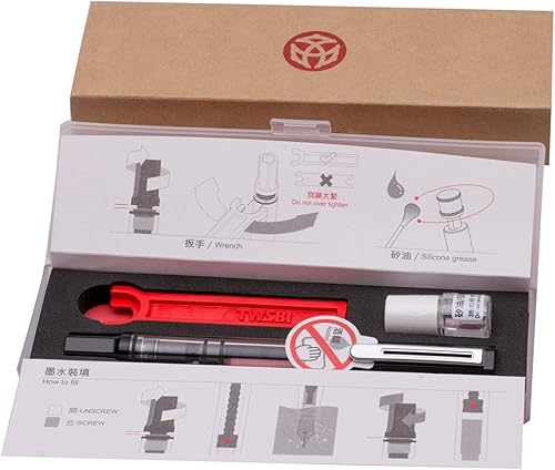 Miniatura 6 de TWSBI Pluma estilográfica ECO Negro Punta M