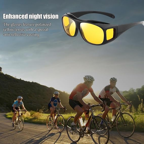 Night Glasses for Driving Ergonomic Fit Sunglasses