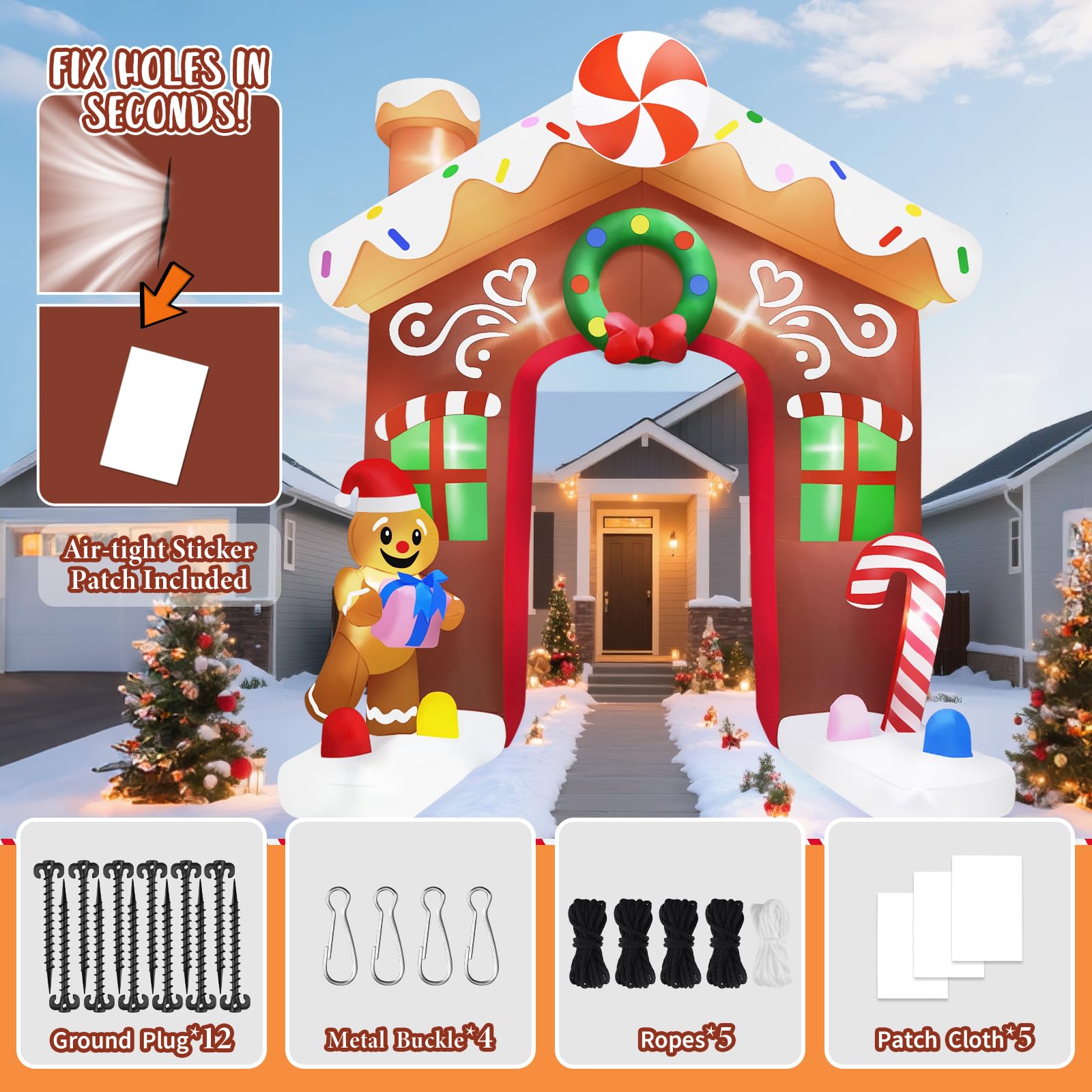 Opblaasbare Kerst Ornamenten kopen? Sfeervolle & opvallende