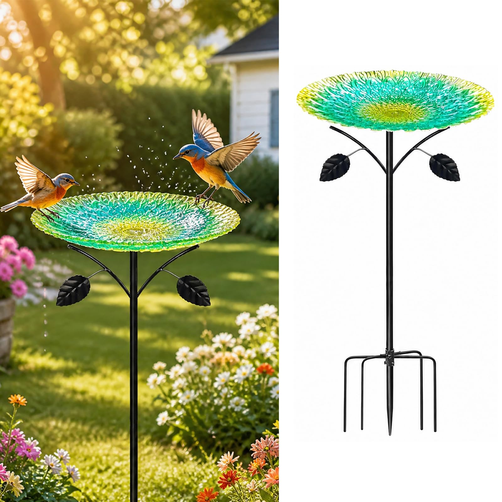 Abreuvoir à oiseaux pour terrasse et jardin afin d'observer la nature
