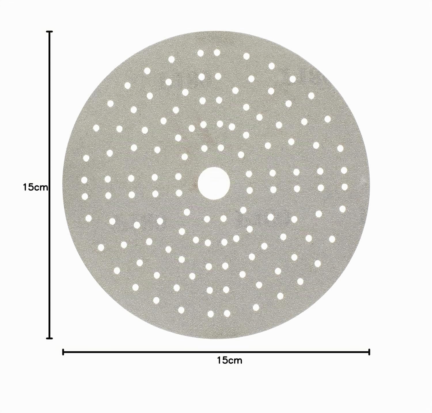 Mirka carta abrasiva Iridium Ø 150 mm a strappo 121 fori grana 120 100pz | Premium carta abrasiva a strappo 121 fori ideale per levigatura vernice stucco legno acciaio plastica alta qualità