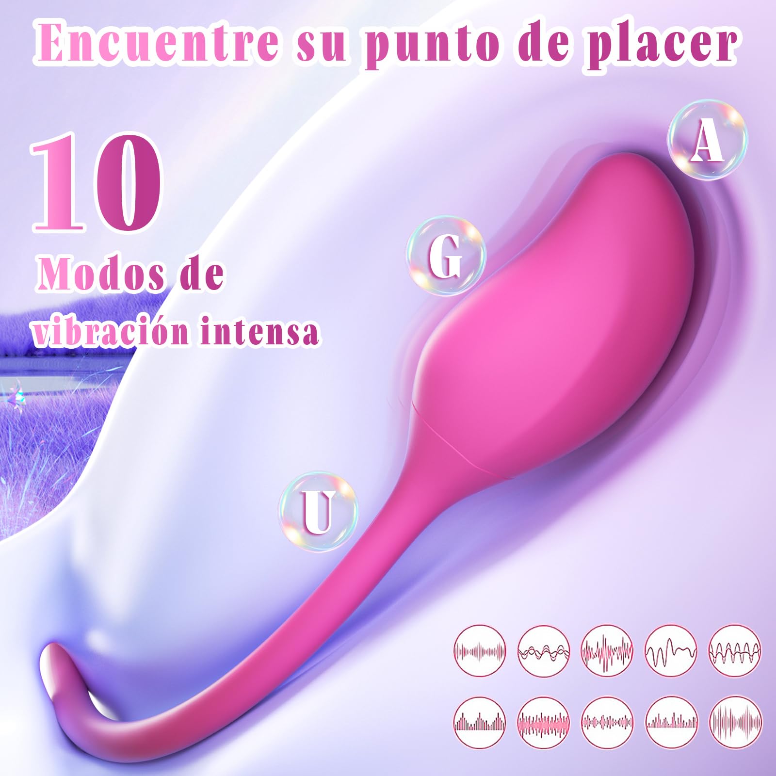 Vibradorador Juguetes Eróticos para Mujer Pareja Sexuales - Vibrador Consoladores Femenino Adultos Sexual Estimulador de Clítoris Sexo con 10 Modos de Vibración & Succión, App Control Remoto Sex Toys