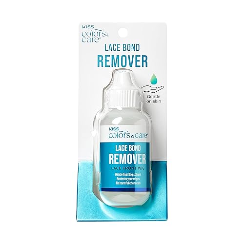 Miniatura 9 de KISS Colors & Care Peluca de encaje invisible de fuerza – sujeción extrema, secado instantáneo, fuerte, sin olor y segura para pieles sensibles