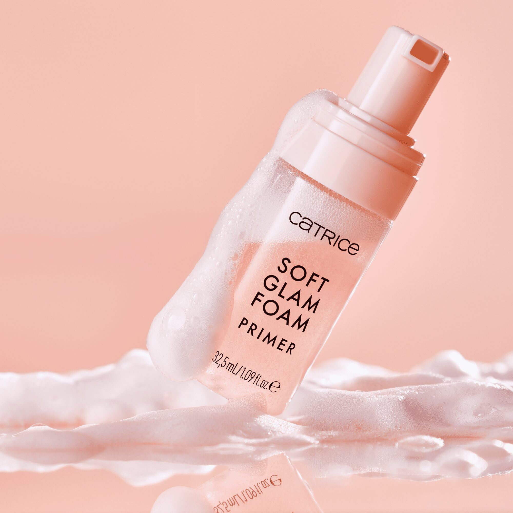 Catrice Baza pod makijaż Soft Glam Foam, nawilżanie, opieka, do wrażliwych oczu/skóry, świetlisty, zroszony (32.5ml)