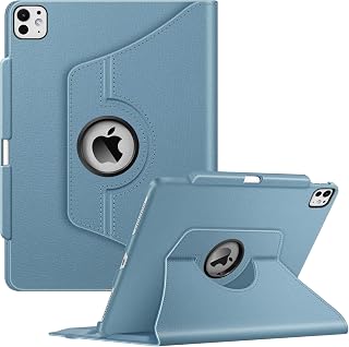 Fintie Hülle für iPad Pro 13 Zoll (M5/M4) 2025/2024, Dunstblau