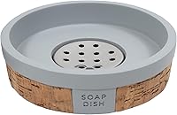 Vista 64 de Sweet Home Collection - Juego de accesorios de baño, colección única, diseños hermosos y decorativos para decoración de baño, soporte para cepillo