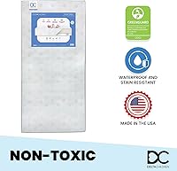 Vista 5 de Delta Children Cama de plástico para niños pequeños, CoComelon + Delta Children Twinkle Galaxy Colchón de doble cara para cuna y niño pequeño