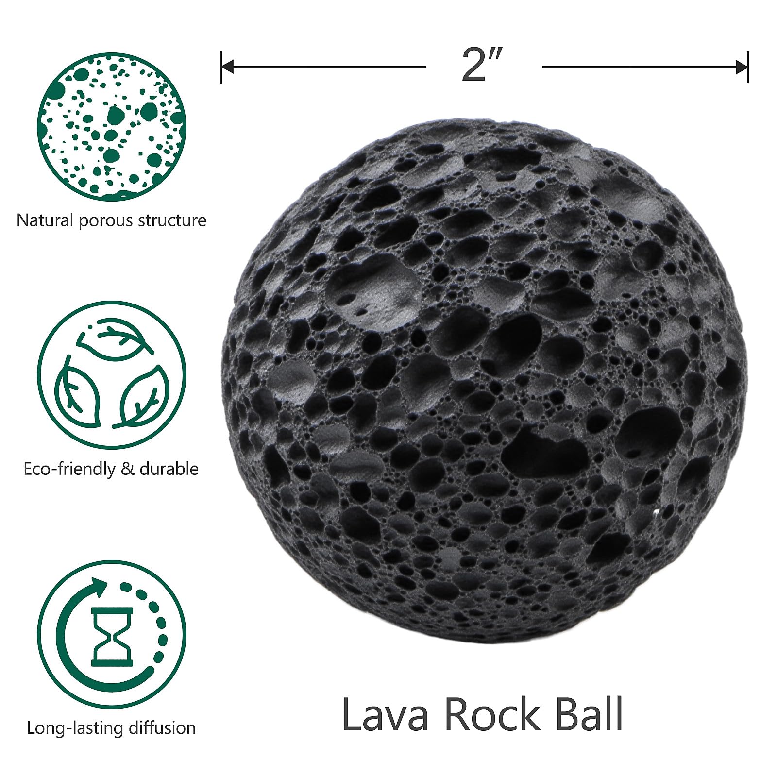 3 difusores de aceites esenciales de roca de lava, 1 difusor pasivo esférico de piedra de lava y 2 difusores de madera para aceites esenciales, difusor pasivo para sala de sauna, hogar, oficina