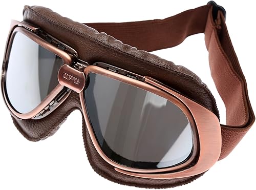 Miniatura 2 de MUXSAM Gafas de motocicleta vintage anti niebla piloto gafas a prueba de polvo ATV Off Road