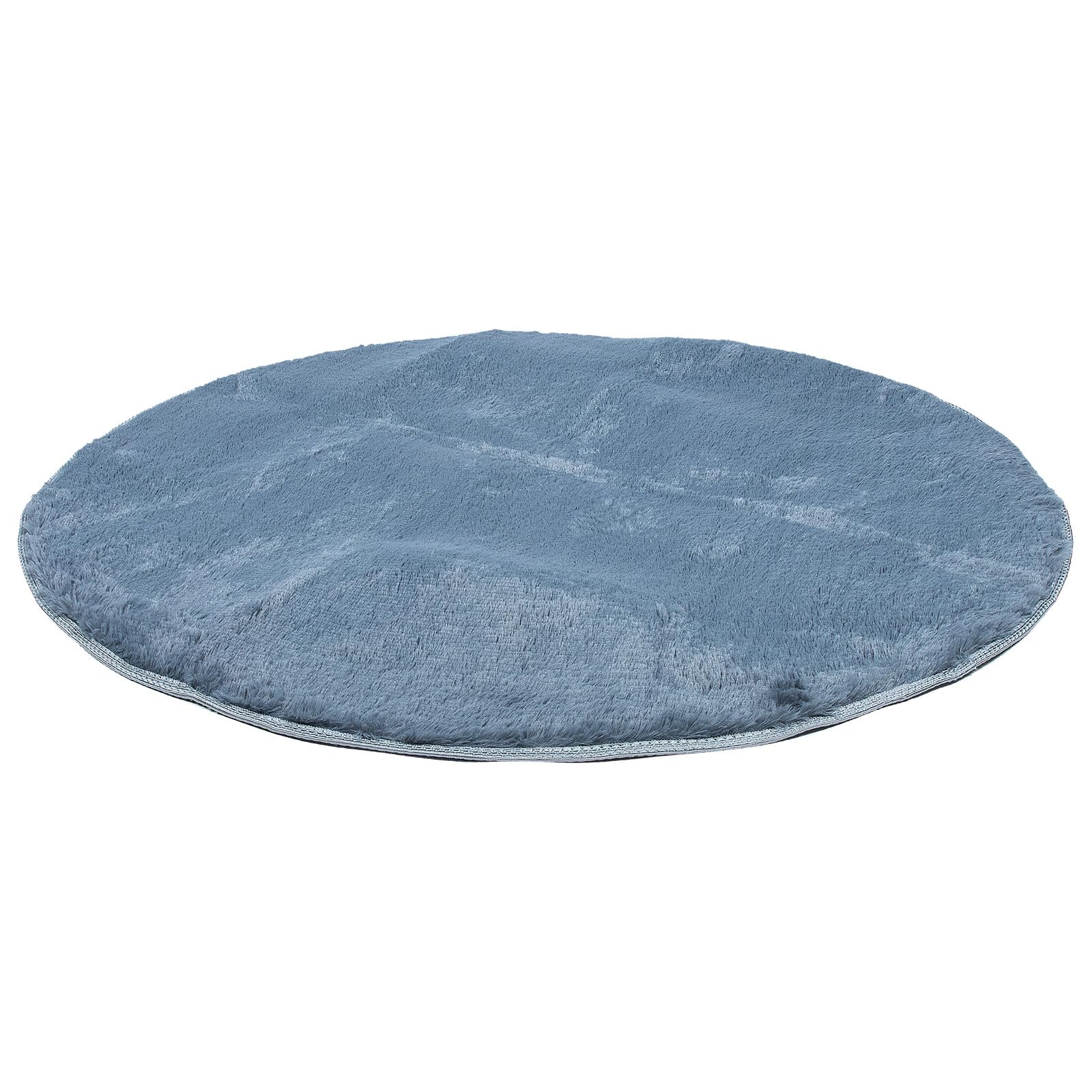 Veemoon Tapis Anti-dérapant Isolation Phonique pour Batterie Électronique et Piano Coussin Absorption Sonore Épais pour Studios Bureaux et Espaces Domestiques Tapis Rond Gris Chaud
