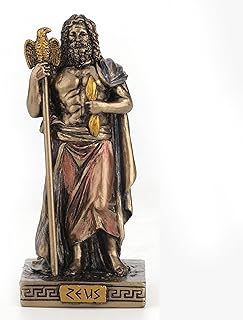 Veronese Design 3 1/2 Inch Zeus The Greek God of The Sky Miniature Hand Painted Figurine
