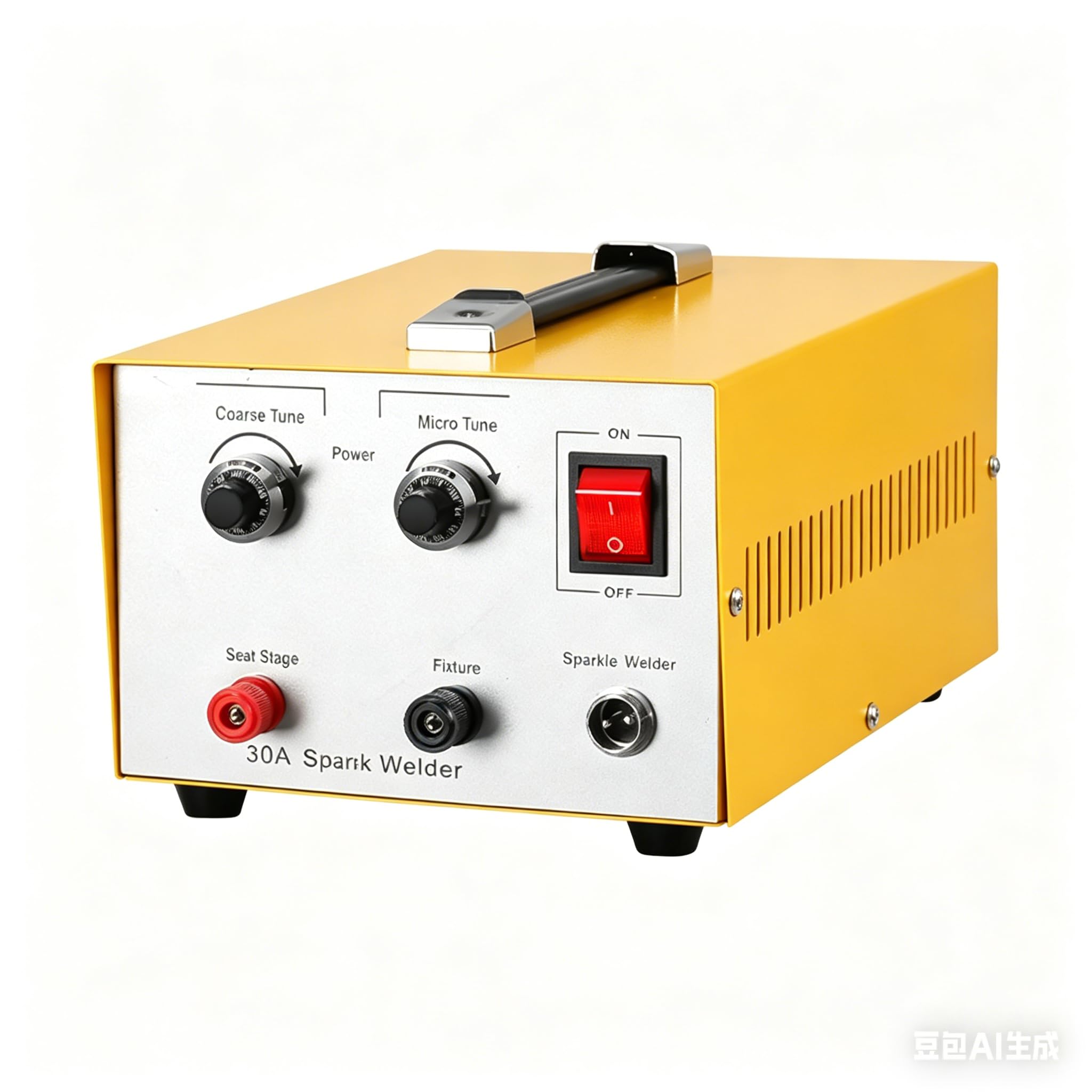 Portable Jewelry Welding Machine for Welding Wire Diameter 0.3-0.9 mm Gold Silver Repair Double-Mode 9-Levels Fine Power Adjustment Permanent Jewelry Welder 30A