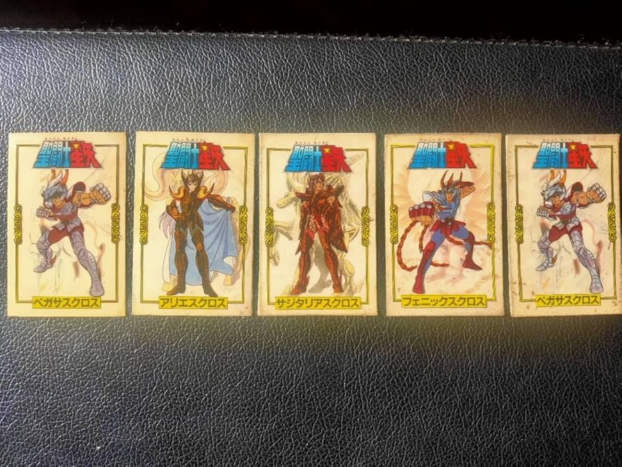 聖闘士星矢 シール ステッカー レトロ Amazon.co.jp: 昭和レトロシール 聖闘士星矢 × 不二家 カード