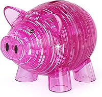 Vista 23 de Rompecabezas de cristal 3D clásico para automóvil, rompecabezas de cristal para rompecabezas a partir de 16 años, 54 piezas (negro)