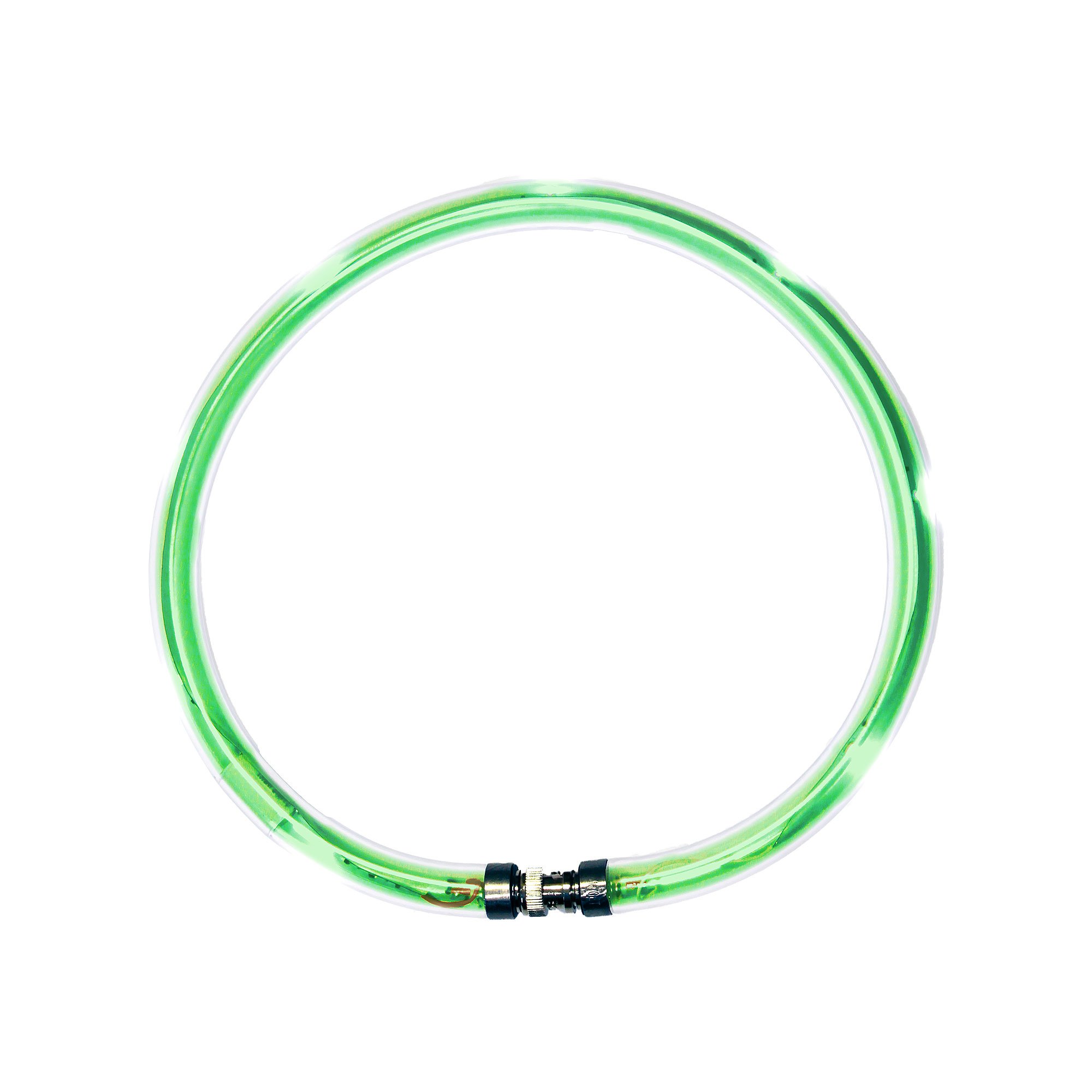 Beleuchtetes Hundehalsband, USB-aufladbar, Wasserdicht, Verstellbar – Größe M (38-50 Cm)
