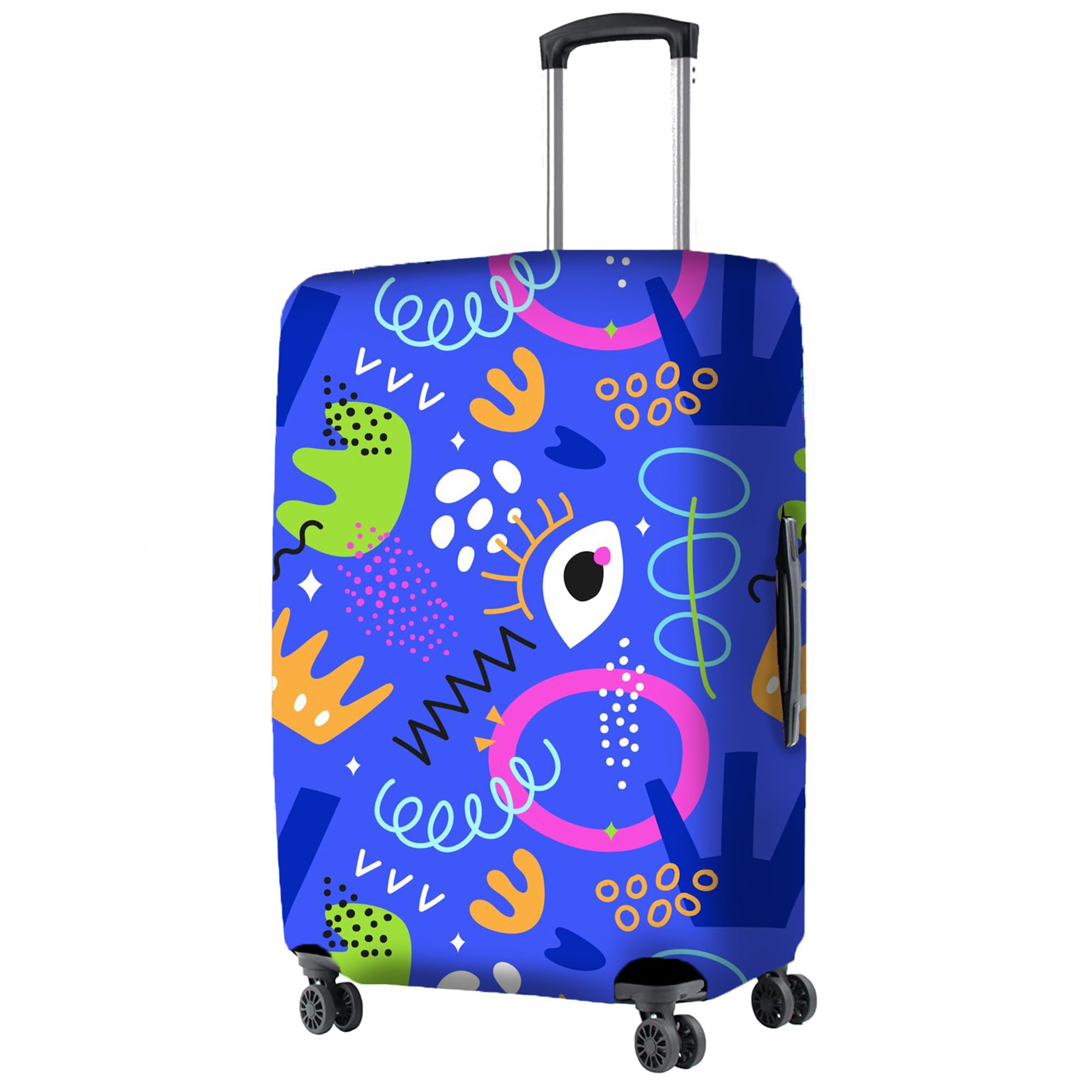 Nasher Miles Polyester 75 cm (28 Inch) Large Protective Luggage Cover - Ocean (B0CTQF8RQ5) Amazon Price History, Amazon Price Tracker