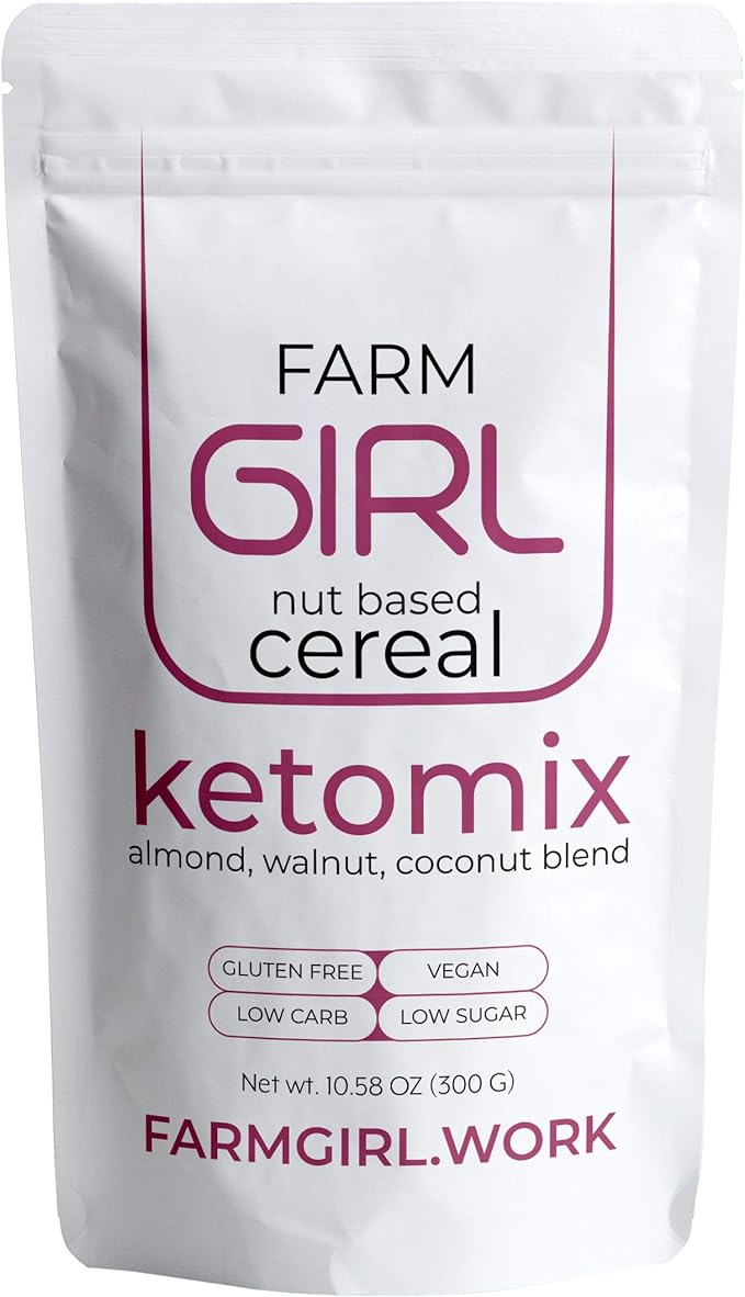 Farm Girl Breakfast Keto Granola Delicious Maple Cinnamon Taste Low