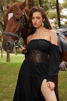 Vista 30 de GRACE KARIN Corsé elástico elástico para mujer Negro