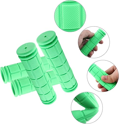 Miniatura 3 de BokWin Puños de goma para manillar de bicicleta de repuesto para niños, agarre antideslizante para bicicleta de montaña y triciclo