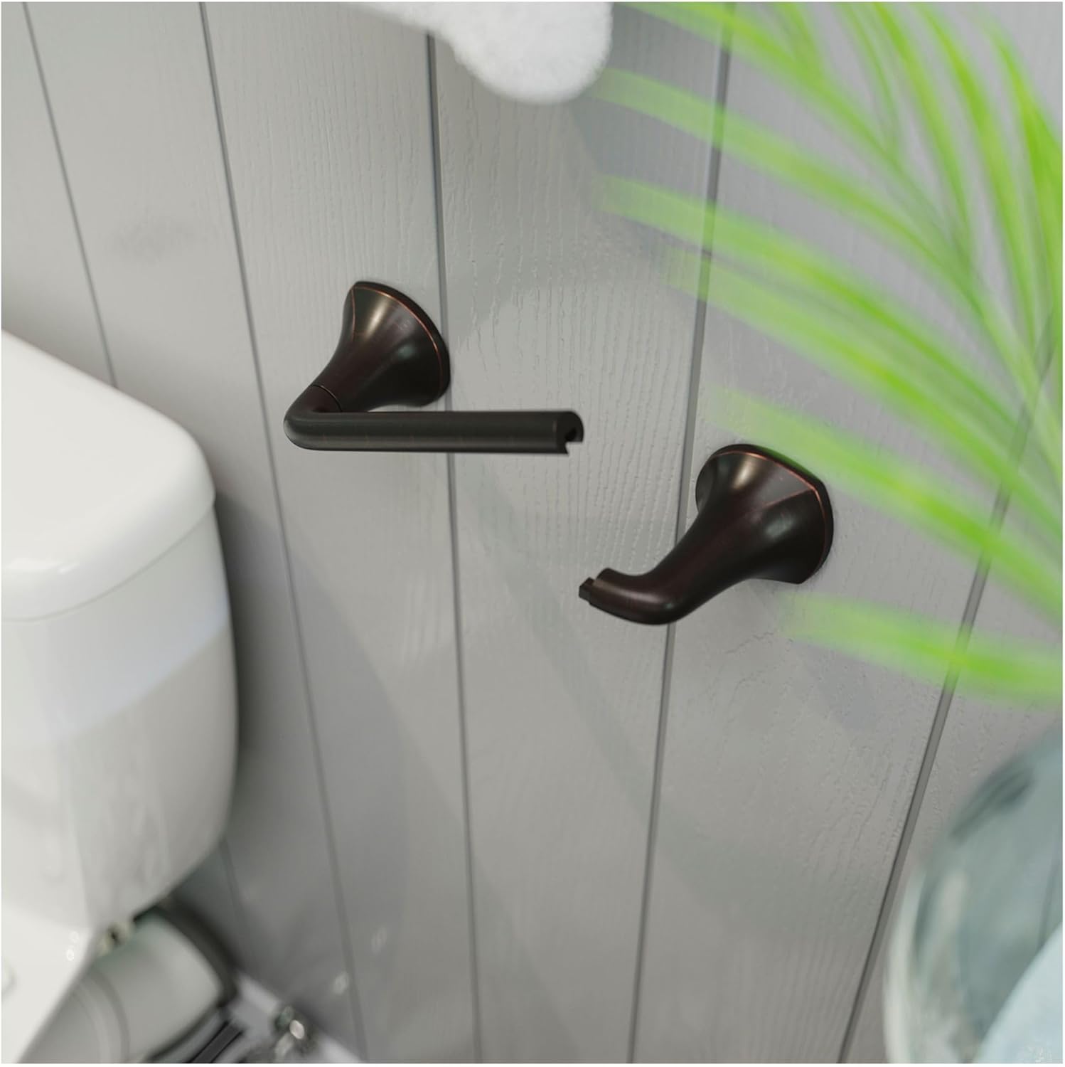 Pfister BPH-MCA McAllen Wall Mounted Pivoting Toilet Paper Holder - Matte Black