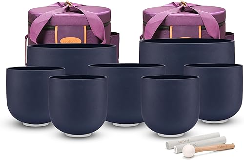 Miniatura 19 de TOPFUND - Cuencos de cristal para crear notas de sonido