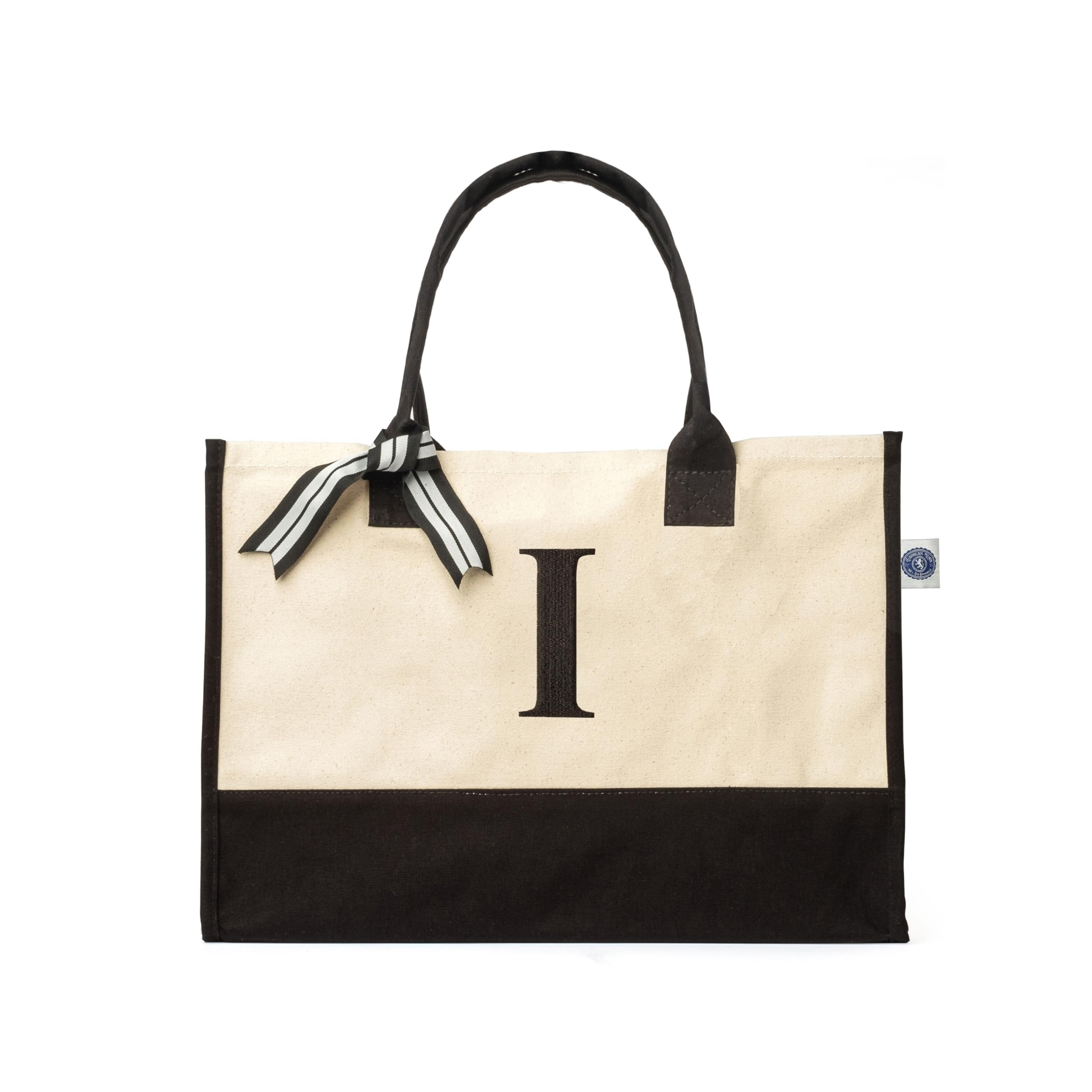 Elberfelder Leinen Personalised Canvas Bag, Gift Idea with Robust Base, with Monogram, Tote Bag, Handbag - Image 2