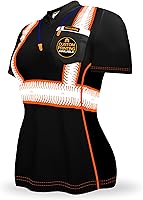 Vista 9 de KwikSafety - Charlotte, NC - Vixen Hi Vis Short Sleeve Safety Shirt for Women [Angel Hair Reflective Tape]