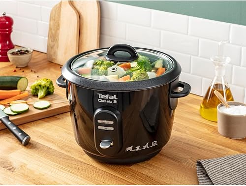 Tefal - RK102811 - Classic Black Metallic Rice Cooker - 4