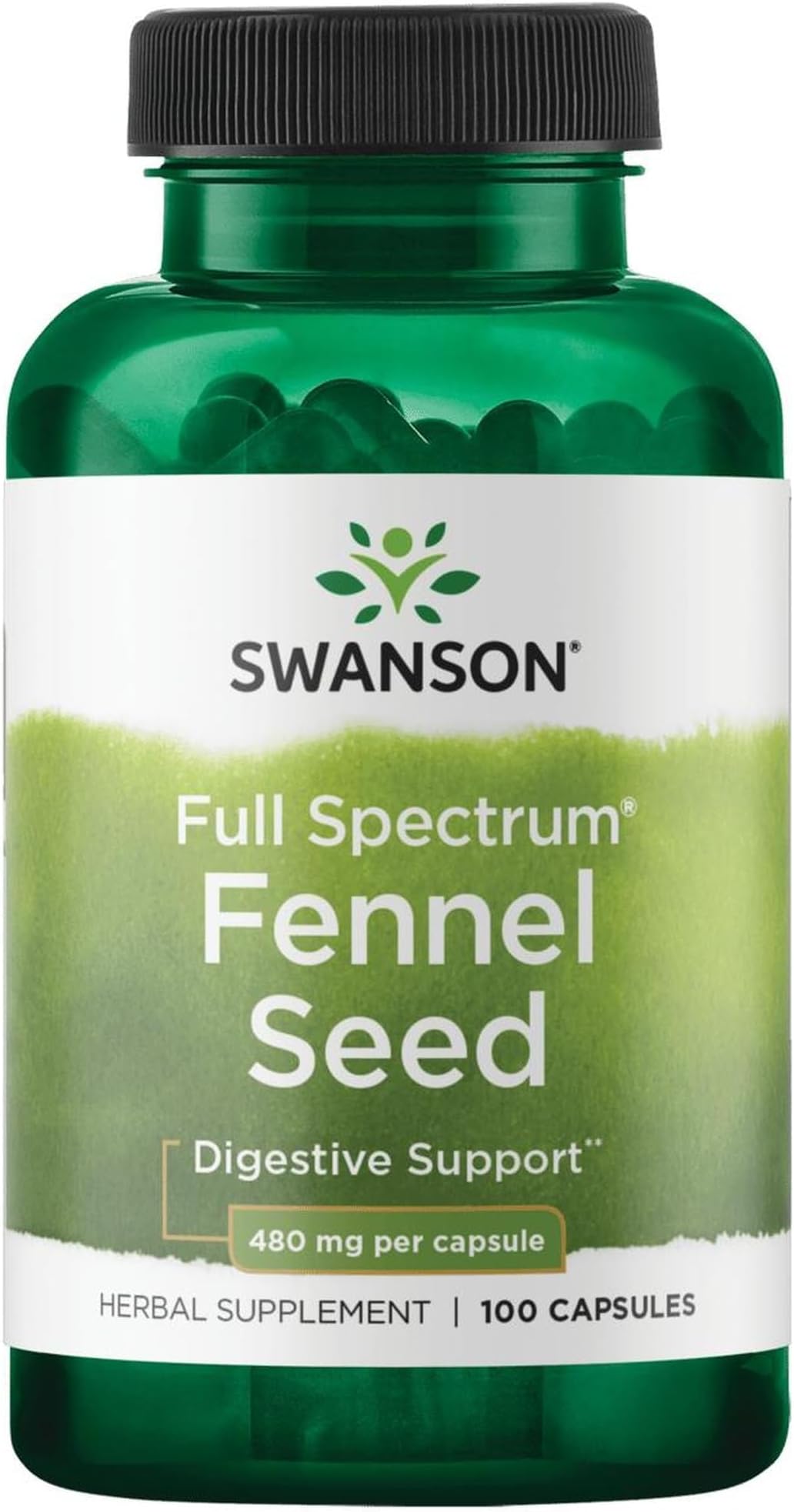 Fennel 480 Milligrams 100 Capsules