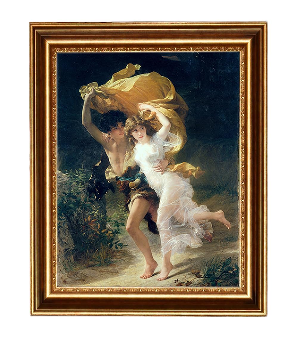 Amazon.com: ELITEART-The Storm by Pierre Auguste Cot Oil Painting