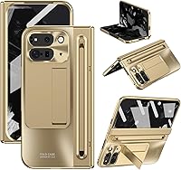 Vista 9 de Miimall Funda plegable para Google Pixel 10 Pro con soporte para bolígrafo y bolígrafo, funda para Google Pixel Fold 10, protector de pantalla