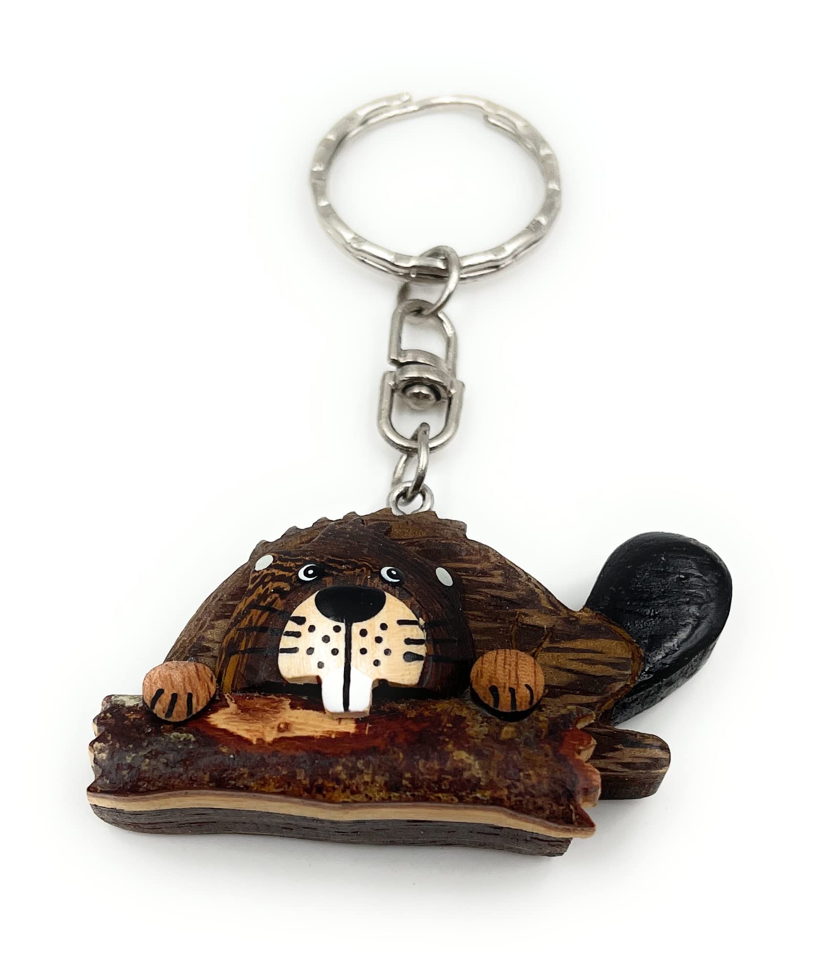 Ciondolo uccello di legno decorativo fatto a mano Pendente in legno 325352 - BUY
