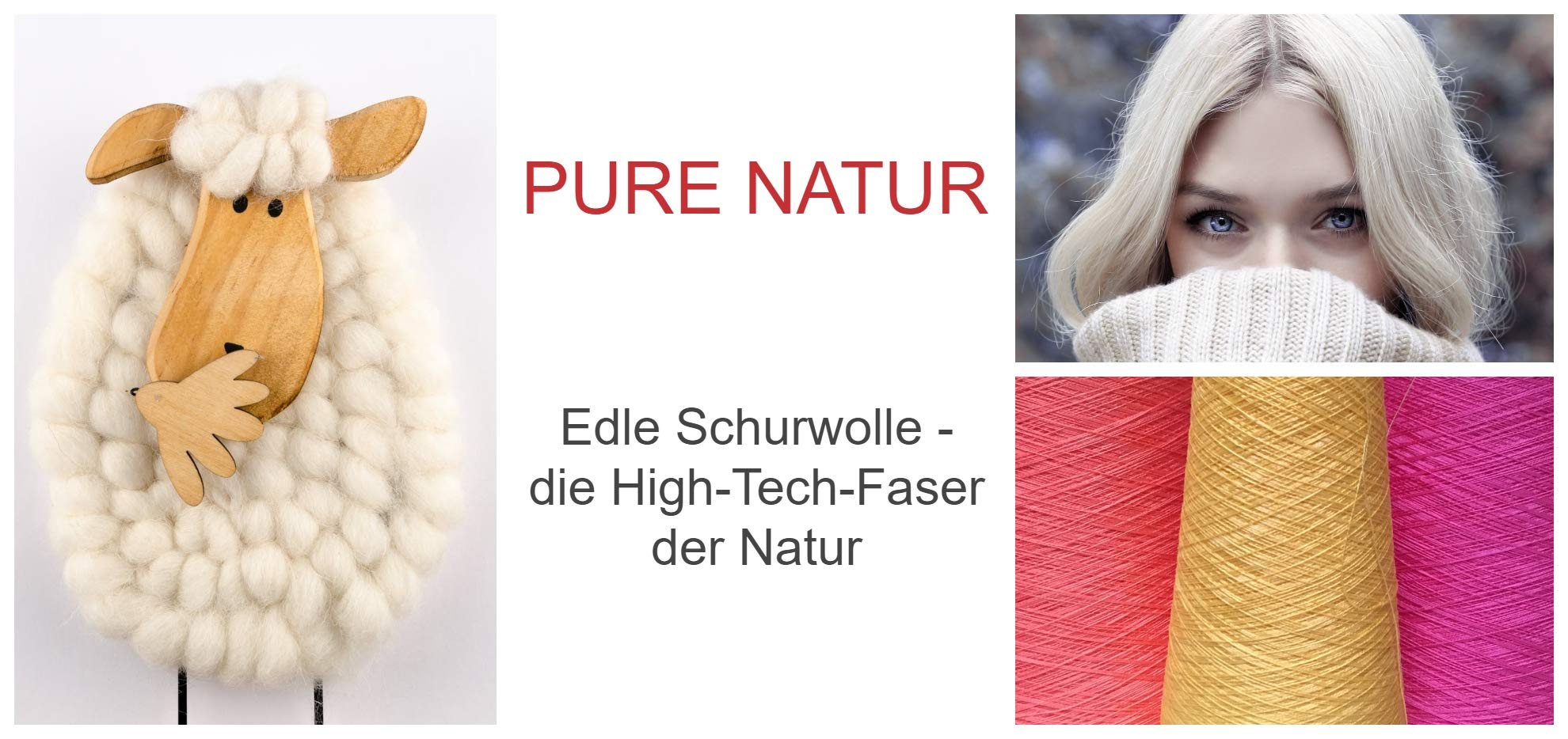 Strickwolle 1 kg 1000g Schurwolle Schafwolle Multicolor Farbverlauf dicke Wolle zum Stricken günstig kaufen Handstrick Häkelwolle Häkeln Garn Nadel 3 3,5 4 - Grau Hellgrau