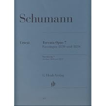 Schumann Toccata in C Major, Op. 7 Versions 1830 and 1834