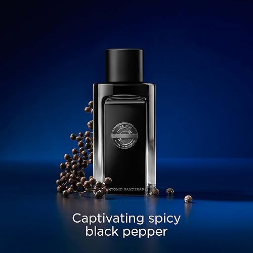 Miniatura 9 de Banderas The Icon Eau De Perfume Para Hombres – Larga duración – Aroma viril, elegante, moderno y sexy – Notas de madera, ámbar y sándalo – Ideal