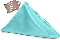 Vista 588 de Ultimate Textile -1 docena - Reversible Shantung Satin - Majestic - Servilletas de tela Majestic de 17 x 17 pulgadas color azul pizarra