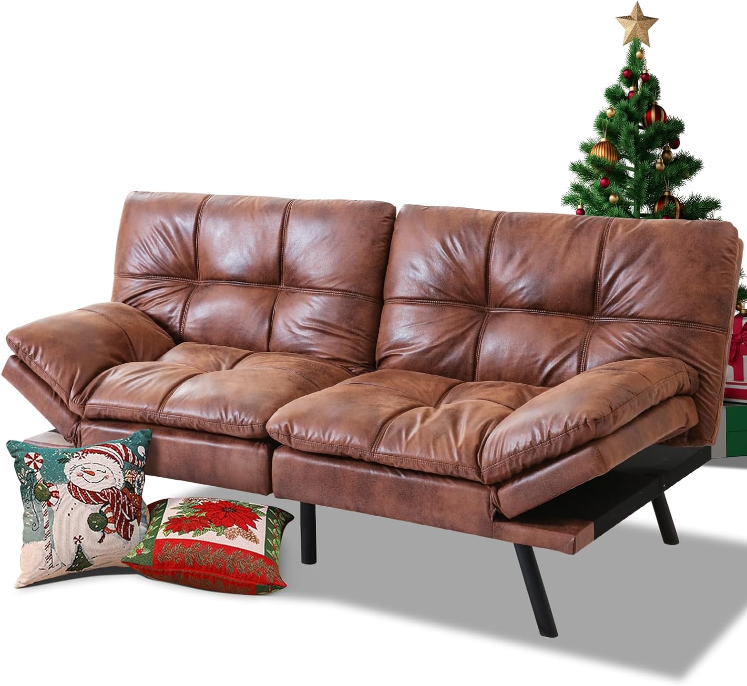 MUUEGM Futons Convertible Sofa Bed Futon Sofa Bed Couch