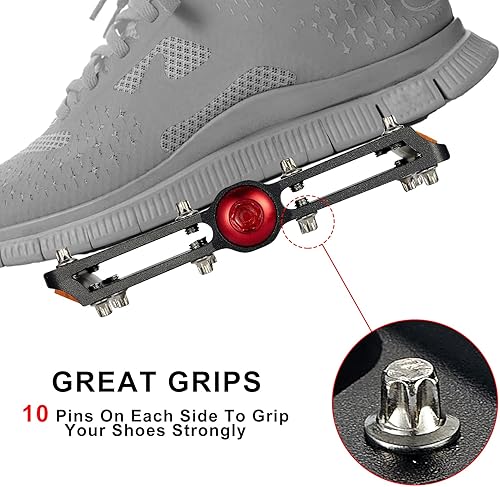 Miniatura 5 de Pedales de bicicleta de montaña, pedales MTB, 3 rodamientos de aluminio antideslizante de 916 pulgadas con reflectores, pedales anchos de bicicleta